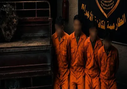 لإطاحة بعصابة سرقة محركات السيارات بالطارمية في بغداد