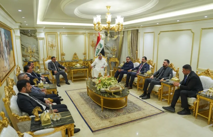 الهيئة القيادية لتحالف العزم تلتقي الخنجر وتبحث مستجدات المشهد السياسي