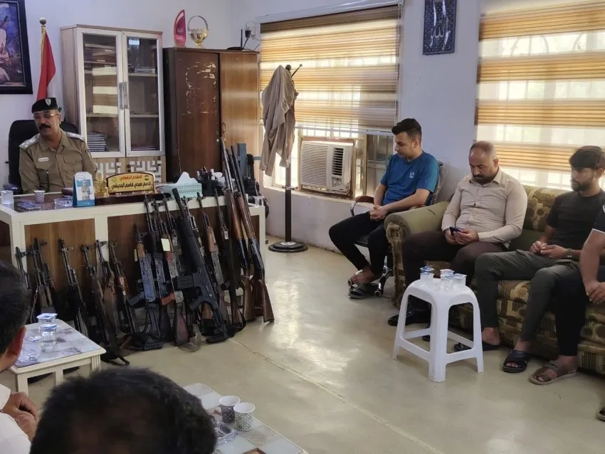 معن: مشروع حصر السلاح بيد الدولة دخل مرحلة تسجيل أسلحة المواطنين عبر 854 مكتباً