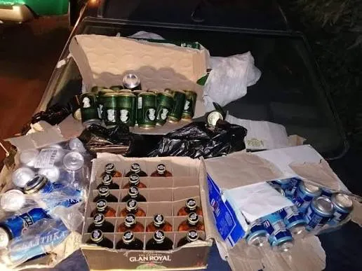إحباط محاولة نقل مشروبات كحولية مخفية عند مدخل تكريت