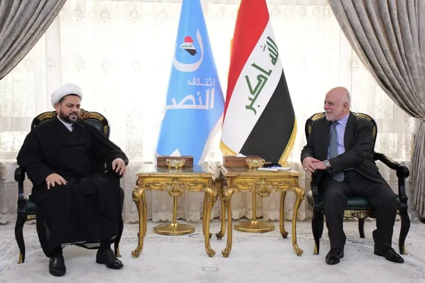 العبادي لحركة النجباء: المرحلة الراهنة تتطلب تعزيز بنية الدولة وتنظيم أوضاع المقاتلين