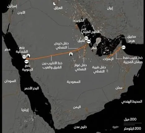 BBC: خمسة بالمئة من وقود العالم خرج من السوق بعد ضرب الخط السعودي